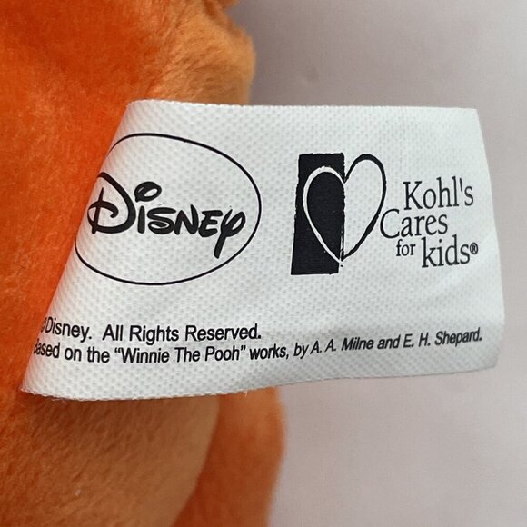 Disney Winnie The Pooh And Tigger 14" Plush Kohls Cares For Kids Stuffed Animal - Picture 8 of 10